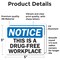 Signmission Safety Culture Sign, 5 in Width, Vinyl Decal, Rectangle OS-2PACK-NS-D-35-L-19568 - alternate 3